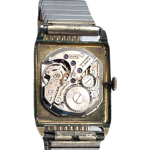 Antique Longines Wittnauer 17 Jewels 10k Gold Filled Hand Winding Wrist Watch Ci - Picture 5 of 10